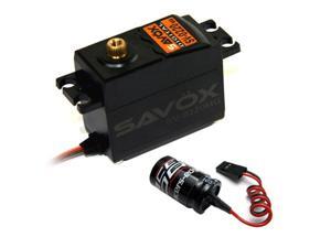 Savox SV-0220MG Standard High Voltage Servo + Glitch Buster Savox SV-0220MG Standard High Voltage Servo + Glitch Buster