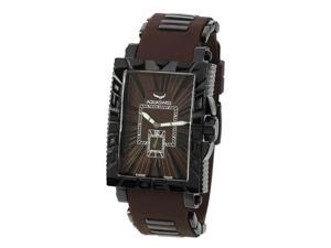 Aquaswiss 63G046 Anchor Man's Rectangular Curved Watch Black Ion Stainless Steel Aquaswiss 63G046 Anchor Man's Rectangular Curved Watch Black Ion Stainless Steel