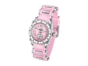 Aquaswiss 62LD007 Swissport Ladies Heart Watch with Diamonds Pink Rubber Strap Aquaswiss 62LD007 Swissport Ladies Heart Watch with Diamonds Pink Rubber Strap