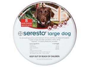 Seresto Flea & Tick 8 Month Collar for Large Dogs over 18 lbs Seresto Flea & Tick 8 Month Collar for Large Dogs over 18 lbs