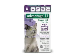 Advantage II for Cats Over 9 lbs. 2 pack (2 Doses) Genuine EPA, USA Product Advantage II for Cats Over 9 lbs. 2 pack (2 Doses) Genuine EPA, USA Product