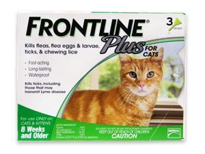 Frontline Plus for Cats 3pk Frontline Plus for Cats 3pk