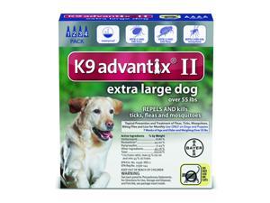K9 Advantix II Dogs Over 55 lbs 4 Pack (4 Month Supply) K9 Advantix II Dogs Over 55 lbs 4 Pack (4 Month Supply)