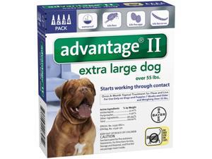 Advantage II for Dogs Over 55 lbs 4pk Advantage II for Dogs Over 55 lbs 4pk