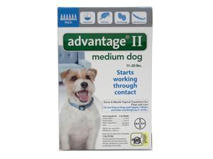 Advantage II for Dogs 11-20 lbs 6pk Advantage II for Dogs 11-20 lbs 6pk