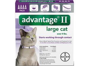 Advantage II for Cats Over 9 lbs 4pk Advantage II for Cats Over 9 lbs 4pk