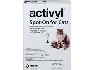 Activyl for Cats Over 9 lbs. - 6 month supply Activyl for Cats Over 9 lbs. - 6 month supply