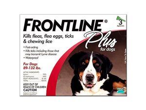 Frontline Plus for Dogs 89-132 lbs 3pk Frontline Plus for Dogs 89-132 lbs 3pk