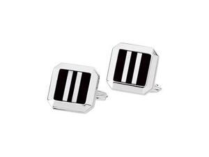 Genuine Onyx & Mother of Pearl Cuff Links Genuine Onyx & Mother of Pearl Cuff Links