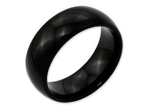 Titanium Black 8mm Comfort Fit Wedding Wedding Band Ring Ring (SIZE 10.5 ) Titanium Black 8mm Comfort Fit Wedding Wedding Band Ring Ring (SIZE 10.5 )