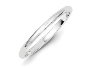 Sterling Silver 2mm Half-Round Band Sterling Silver 2mm Half-Round Band