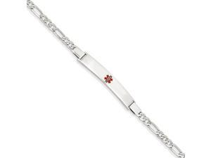 14k White Gold hite Gold Medical Jewelry Bracelet 14k White Gold hite Gold Medical Jewelry Bracelet