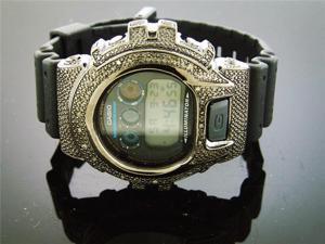 Men Casio G Shock 0.25CT Diamond Black Face Watch 6900 Men Casio G Shock 0.25CT Diamond Black Face Watch 6900