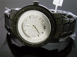 Super Techno By Joe Rodeo 12 Diamonds 50MM Black Watch Super Techno By Joe Rodeo 12 Diamonds 50MM Black Watch