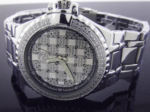 New Techno Master 12 Diamond TM-2124 SS Band 45MM Watch New Techno Master 12 Diamond TM-2124 SS Band 45MM Watch