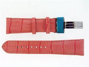 New Aqua Master Double pin leather band 24mm pink New Aqua Master Double pin leather band 24mm pink