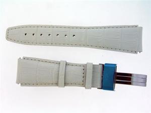 New Aqua Master Single pin leather band 22mm WHITE New Aqua Master Single pin leather band 22mm WHITE