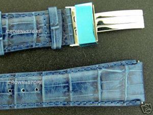 New Aqua Master double pin leather band 24mm New Aqua Master double pin leather band 24mm