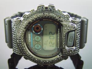 Men's Casio G Shock Full Case CZ Black crystal & Face Watch Men's Casio G Shock Full Case CZ Black crystal & Face Watch