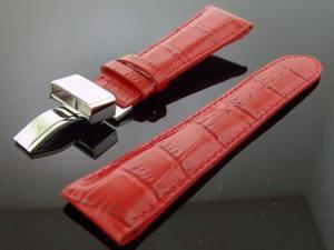 Aqua Master 24mm Wide Red Color double pin watch band Aqua Master 24mm Wide Red Color double pin watch band