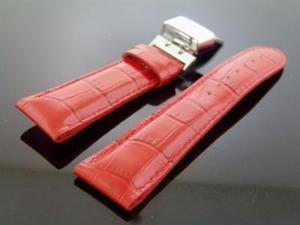Aqua master 24mm Double pin Bubble loop watch Band RED Color Aqua master 24mm Double pin Bubble loop watch Band RED Color