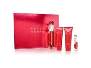 Perry Woman By Perry Ellis 4 Piece Women's Gift Set - 3.4 oz EDP + 3.0 Body Lotion + 3.0 Bath & Shower Gel + 0.25 Mini Perry Woman By Perry Ellis 4 Piece Women's Gift Set - 3.4 oz EDP + 3.0 Body Lotion + 3.0 Bath & Shower Gel + 0.25 Mini