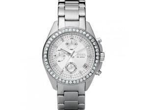 Fossil Decker Chronograph Silver Dial Stainless Steel Ladies Watch ES2681 Fossil Decker Chronograph Silver Dial Stainless Steel Ladies Watch ES2681