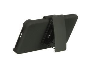 HTC EVO 4G LTE Shell Case / Belt Clip Holster Combo (Black) HTC EVO 4G LTE Shell Case / Belt Clip Holster Combo (Black)