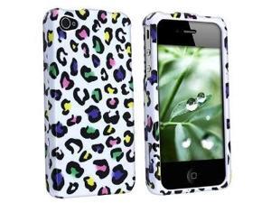 Fosmon Snap On Crystal Design Case for iPhone 4 / 4S (AT&T & Verizon) - Colorful Leopard Fosmon Snap On Crystal Design Case for iPhone 4 / 4S (AT&T & Verizon) - Colorful Leopard