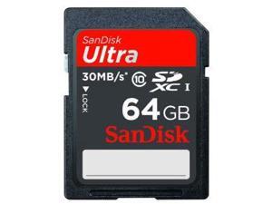 SanDisk Ultra 64 GB SDXC Class 10 Flash Memory Card 30MB/s SDSDU-064G-U46 SanDisk Ultra 64 GB SDXC Class 10 Flash Memory Card 30MB/s SDSDU-064G-U46