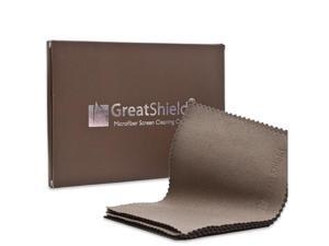 GreatShield Microfiber Screen Cleaning Cloths (10-Pack) For Digitial Video/Camera Lens, Laptops, Smartphones, Tablets, Touch Screen Devices, GPS, Digital Cameras, and More 10 Pack - Brown GreatShield Microfiber Screen Cleaning Cloths (10-Pack) For Digitial Video/Camera Lens, Laptops, Smartphones, Tablets, Touch Screen Devices, GPS, Digital Cameras, and More 10 Pack - Brown