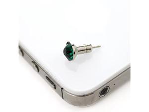 Fosmon Diamond Design Dust Cap for HTC One M7 - Green Fosmon Diamond Design Dust Cap for HTC One M7 - Green
