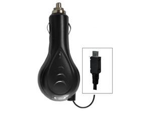 Fosmon Premium Quality Retractable Car Auto Charger for Droid RAZR M Fosmon Premium Quality Retractable Car Auto Charger for Droid RAZR M