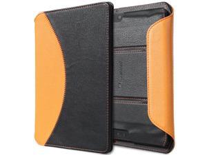 GreatShield LEAN Series Slim-Fit Bluetooth Keyboard Case with Sleep / Wake Cover for Kindle Fire HDX 7" - Black/Orange GreatShield LEAN Series Slim-Fit Bluetooth Keyboard Case with Sleep / Wake Cover for Kindle Fire HDX 7" - Black/Orange