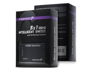 Fosmon 5 X HDMI Port Switch/Switcher with IR Remote Support 3D Fosmon 5 X HDMI Port Switch/Switcher with IR Remote Support 3D