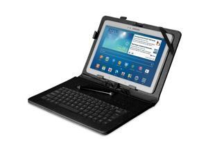 Fosmon OPUS Leather Case with Stand, Micro USB Keyboard and Stylus for 10" Tablets (Black) Fosmon OPUS Leather Case with Stand, Micro USB Keyboard and Stylus for 10" Tablets (Black)