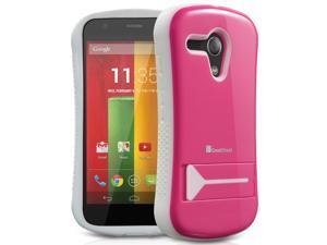 GreatShield GUARDIAN (PC + TPU) Hybrid Case with
Kickstand for Motorola Moto G GreatShield GUARDIAN (PC + TPU) Hybrid Case with
Kickstand for Motorola Moto G