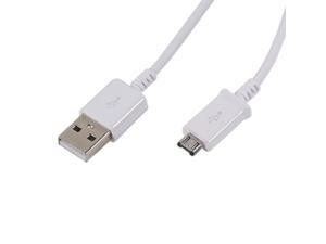 OEM Samsung 5 Foot Micro USB Charging Data Cable - Non-Retail Packaging - White OEM Samsung 5 Foot Micro USB Charging Data Cable - Non-Retail Packaging - White
