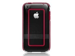 Belkin BodyGuard Halo Case Fits Apple iPhone 3G / 3GS (Clear / Red) Belkin BodyGuard Halo Case Fits Apple iPhone 3G / 3GS (Clear / Red)