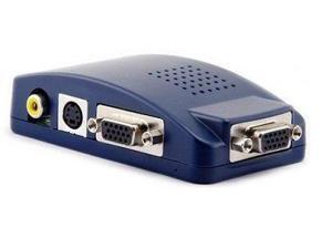 Fosmon PC to TV Converter Box compatible with Windows and Mac (VGA To RCA / VGA To S-Video) Fosmon PC to TV Converter Box compatible with Windows and Mac (VGA To RCA / VGA To S-Video)