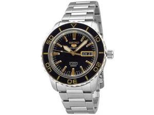 Seiko SNZH57 Stainless Steel Seiko 5 Sports Automatic Two Tone Black Dial Bezel Seiko SNZH57 Stainless Steel Seiko 5 Sports Automatic Two Tone Black Dial Bezel