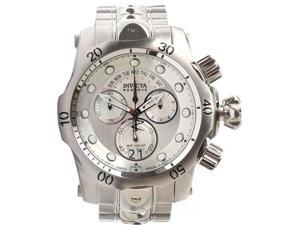 Invicta 1537 Stainless Steel Reserve Venom Quartz Chronograph Diver Silver Dial Day Date Invicta 1537 Stainless Steel Reserve Venom Quartz Chronograph Diver Silver Dial Day Date