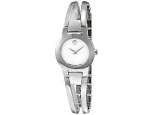 Movado Amorosa Mother of Pearl Dial Stainless Steel Ladies Watch 0606538 Movado Amorosa Mother of Pearl Dial Stainless Steel Ladies Watch 0606538