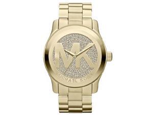 Michael Kors Runway Gold Dial Crystal Pave Gold-tone Ladies Watch MK5706 Michael Kors Runway Gold Dial Crystal Pave Gold-tone Ladies Watch MK5706