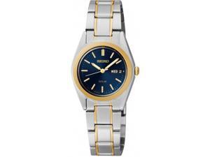 Seiko Solar Blue Dial Two-tone Ladies Watch SUT110 Seiko Solar Blue Dial Two-tone Ladies Watch SUT110