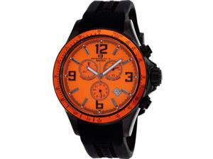 Oceanaut OC3343 Baltica Chronograph Stainless Steel Case Rubber Strap Orange Tone Dial Date Display Oceanaut OC3343 Baltica Chronograph Stainless Steel Case Rubber Strap Orange Tone Dial Date Display