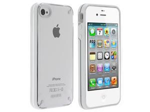 Aprolink IPF-406-04 Fusion iPhone 4 / 4S Dual Shell Case - White Aprolink IPF-406-04 Fusion iPhone 4 / 4S Dual Shell Case - White