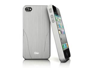 iSkin Aura Case for iPhone 4 / 4S - Silver / White iSkin Aura Case for iPhone 4 / 4S - Silver / White
