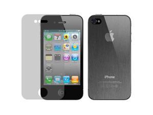 Hornettek Diamond Shield Anti-Scratch/Glare/Finger Proof Screen&Back Protection Film for iPhone 4 /4S- Hairline Texture Hornettek Diamond Shield Anti-Scratch/Glare/Finger Proof Screen&Back Protection Film for iPhone 4 /4S- Hairline Texture