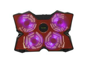 iKross X-Shape Gaming Laptop Cooling Pad Chill Mat with 4 Blue LED Fan for Chromebook / Ultrabook / Laptop up to 17"- Black/Red iKross X-Shape Gaming Laptop Cooling Pad Chill Mat with 4 Blue LED Fan for Chromebook / Ultrabook / Laptop up to 17"- Black/Red